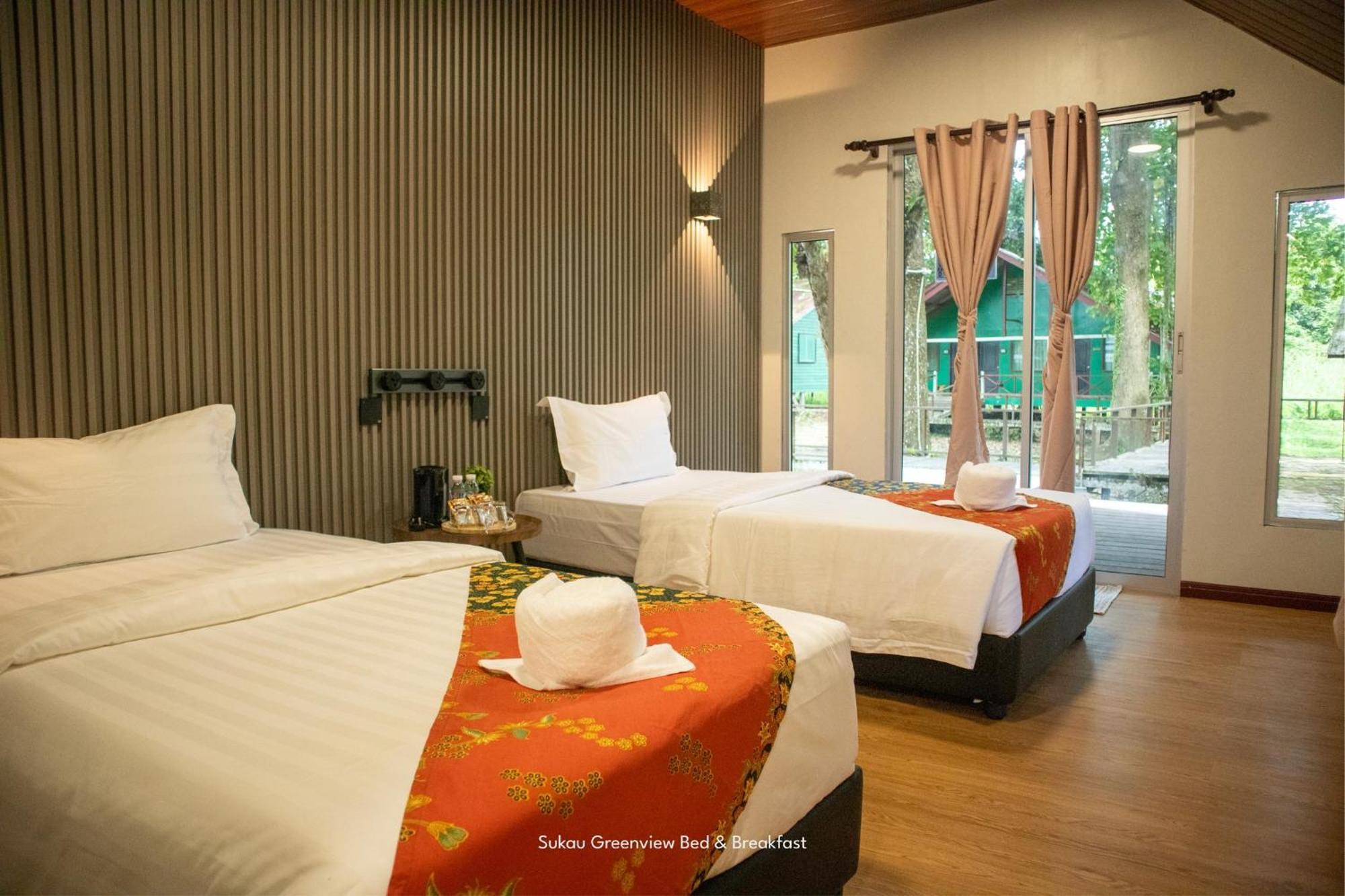 Sukau Greenview Bed & Breakfast Zewnętrze zdjęcie